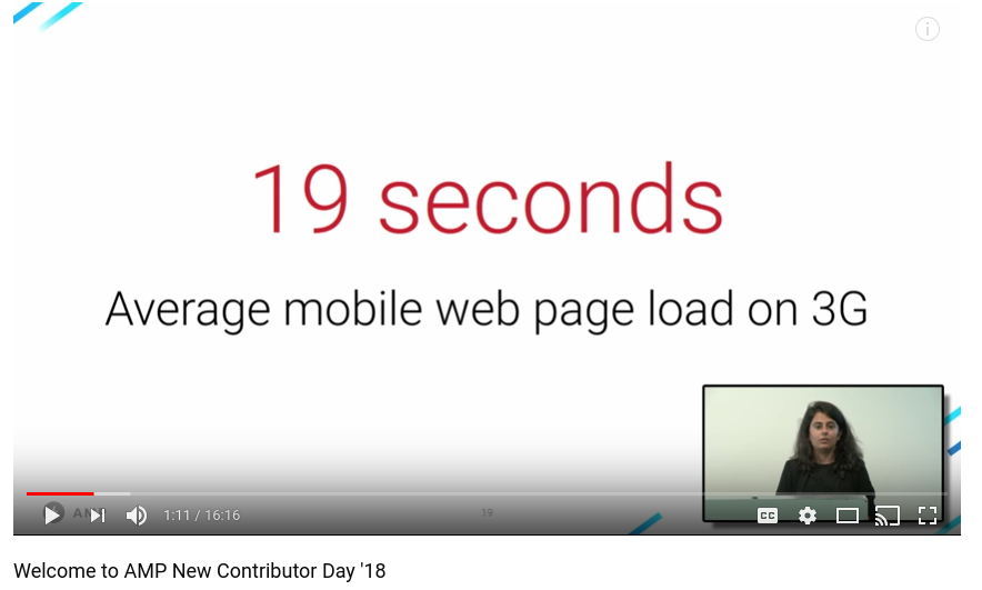 19 second average webpage load time